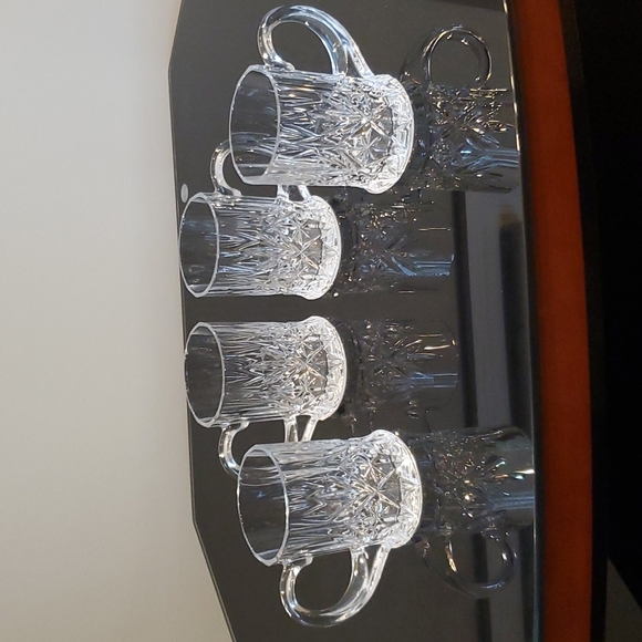 Vintage Dining Vintage Lead Crystal Mugs Poshmark